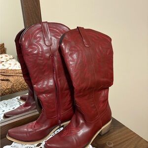Red Heeled Boots